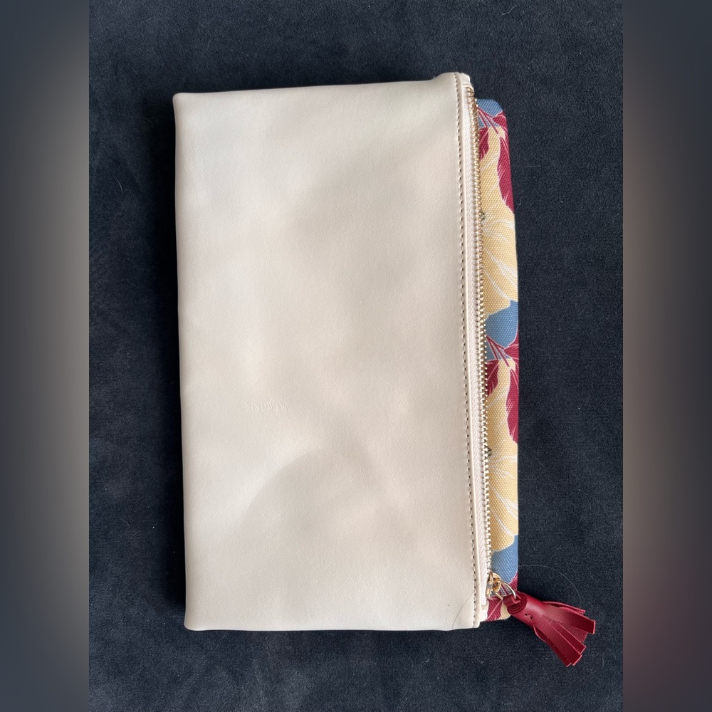 Rachel Pally Cream and Floral Clutch